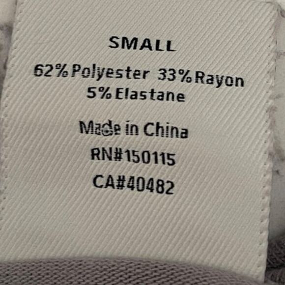 VARLEY Brannon Ribbed Crewneck Pullover Sweatshirt Size Small - Picture 5 of 5